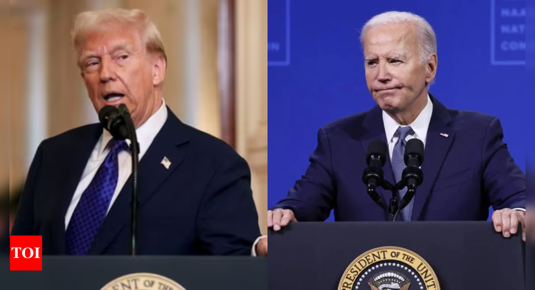 'Everything he touched turned to s**t': Donald Trump roasts Joe Biden's beach naps