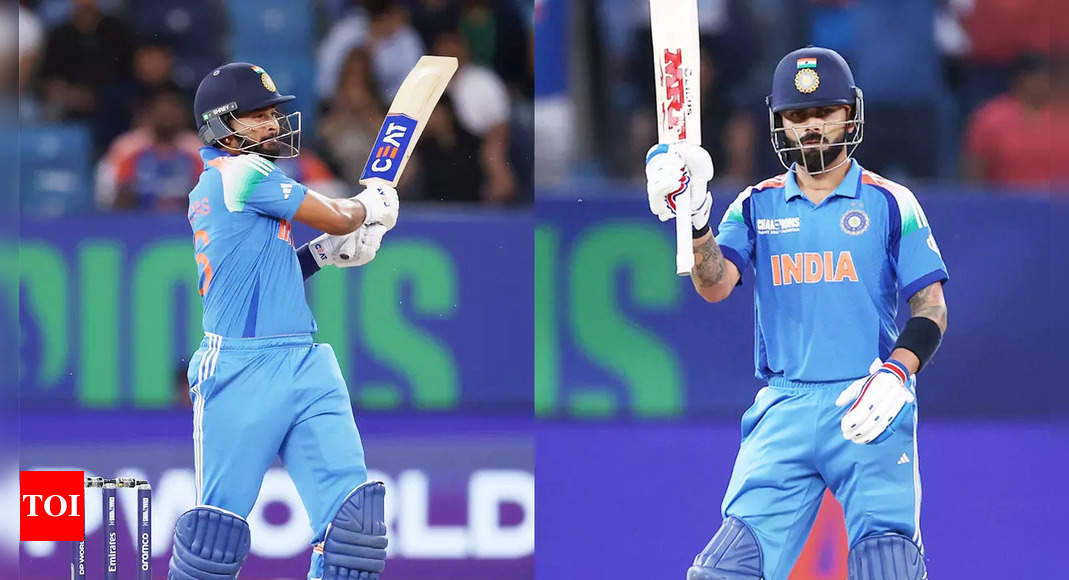 IND vs PAK Live: Virat Kohli, Shreyas Iyer lead India's run chase vs Pakistan in Dubai