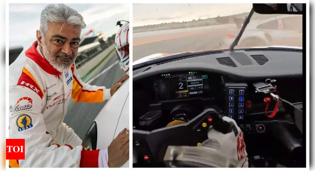 Ajith Kumar meets with another car crash in Spain – Is he safe?