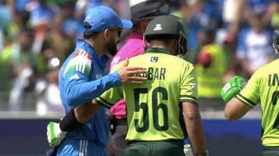 Kohli and Babar Share a Heartfelt Moment Before India vs Pakistan Clash