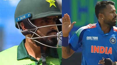 'Bye, Bye': Hardik Pandya's fiery send-off to Babar Azam steals the show. Watch