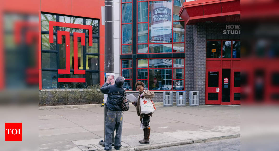 Temple university launches future scholars program to aid 120 low-income middle school students in Philadelphia through college - The Times of India