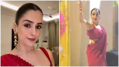 Sanya Malhotra’s energetic dance to 'Jalebi Bai' at a public event takes the internet by storm