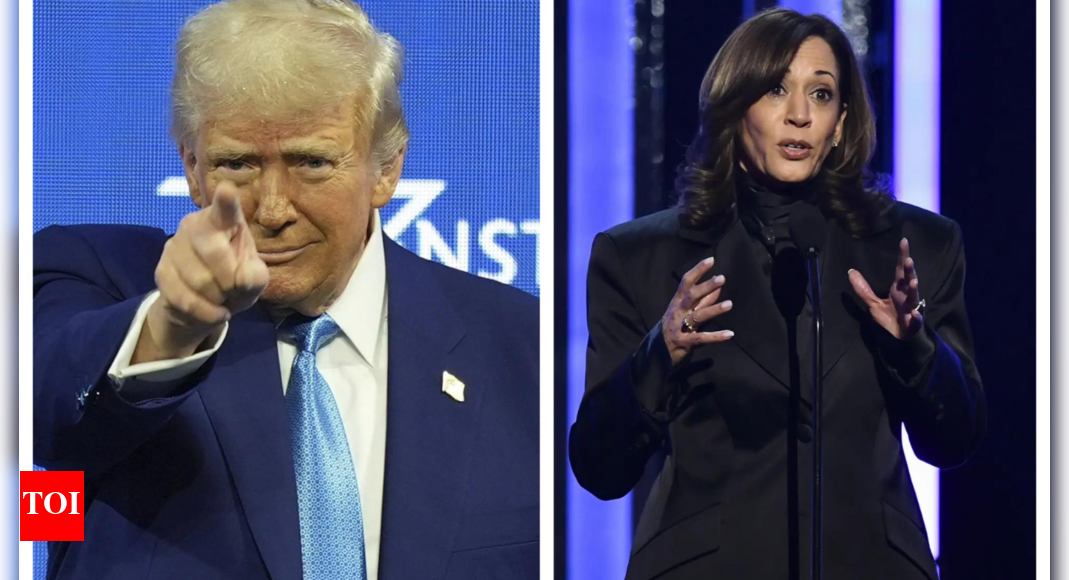 Donald Trump and Kamala Harris remember each other. One directly, other in veiled jibe – The Times of India