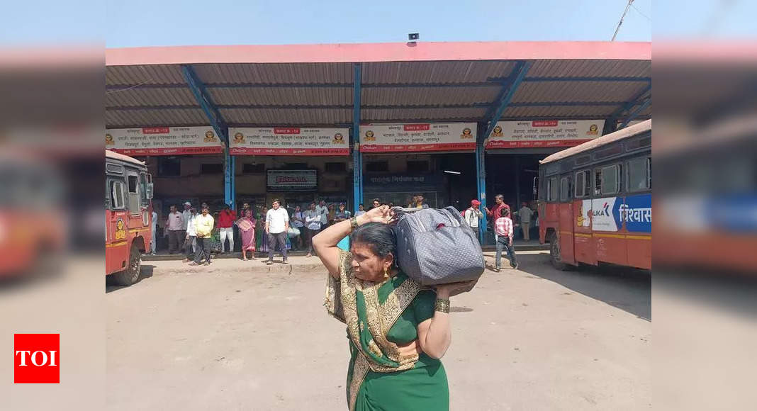 MSRTC buses to Karnataka suspended after attacks; passengers stranded