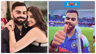 Anushka Sharma is one proud wife as she showers love on husband Virat Kohli after India wins against Pakistan in Champions Trophy - See post