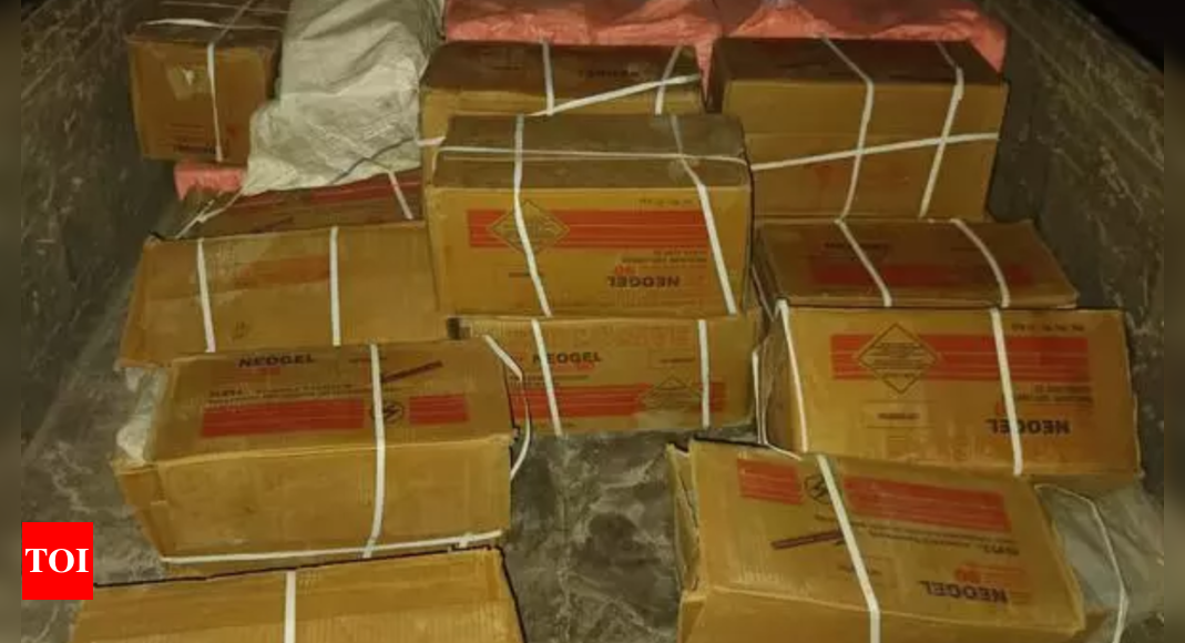 Assam Rifles seizes over 622kg of explosives in Aizawl, 3 held