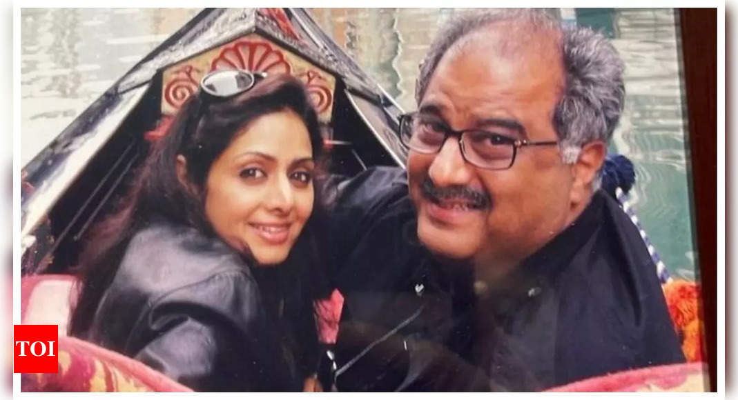 When Boney Kapoor persuaded Sridevi with his one-sided love: ‘She realised I was sincere, not looking for a fling’ | – The Times of India