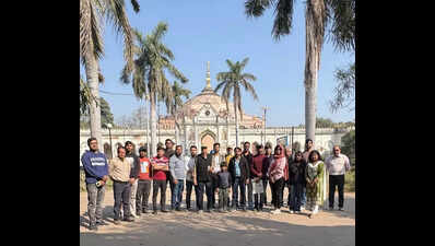 Heritage walk offers rare access to Qadam Rasool