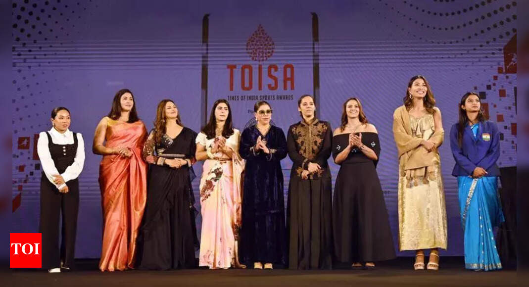 At TOISA, India’s finest sporting talent join the best of Bollywood - The Times of India