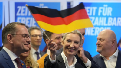  Riding on immigration concerns, far-right AfD becomes second-largest party