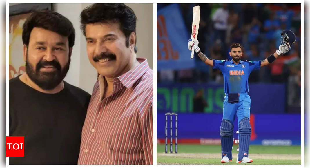 Mohanlal and Mammootty applaud Team India’s victory over Pakistan in Champions Trophy 2025