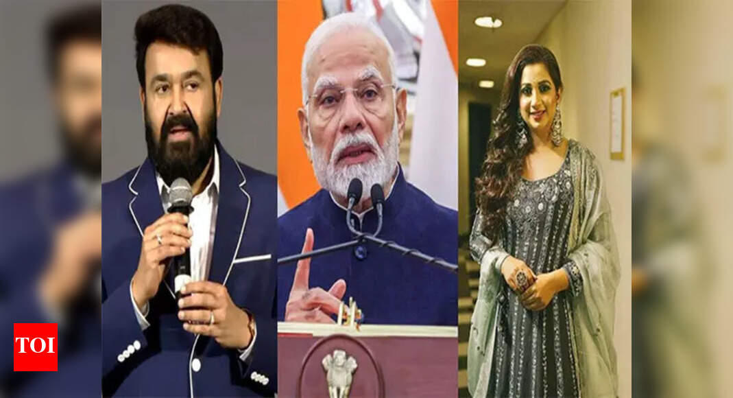 Mohanlal, Shreya Ghoshal, other influential figures join PM Modi's call ...