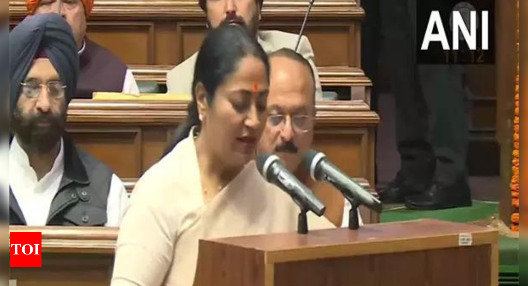 Delhi CM Rekha Gupta takes oath as Member of Legislative Assembly