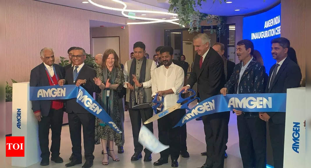 Amgen opens new tech and innovation centre in Hyderabad with starting investment of $200m in 2025