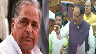 UP deputy CM Brajesh Pathak cites Mulayam Singh Yadav's old remark in assembly, triggers uproar