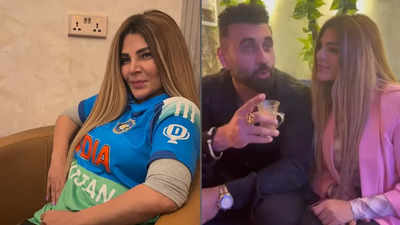 Rakhi Sawant Calls Herself 'India Ki Beti, Pakistan Ki Bahu', Her Video With Dodi Khan after India's Win and Virat Kohli's Century is Hillarious - Watch