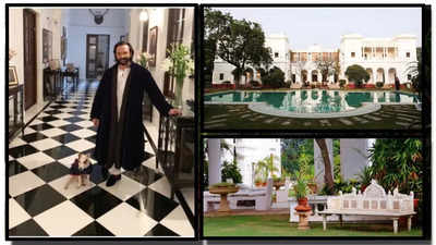 Saif Ali Khan’s Pataudi Palace: A ₹800 crore regal realm in Gurgaon with 150 rooms, a stunning pool, and untold tales of family bonds