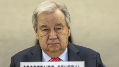 UN Secretary-General António Guterres (File Photo- AP) UN Chief Guterres condemns attacks on human rights by autocrats and warmongers