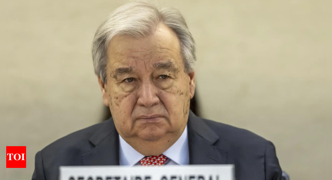 UN Chief Guterres condemns attacks on human rights by autocrats and warmongers – The Times of India