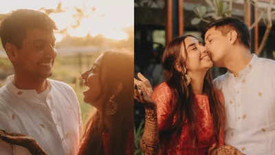 Prajakta Koli and Vrishank Khanal’s pre-wedding festivities continue with love and laughter- See new pics