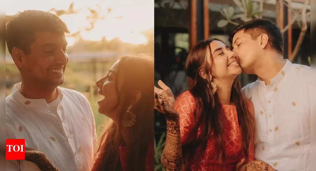 Prajakta Koli and Vrishank Khanal’s pre-wedding festivities continue with love and laughter- See new pics