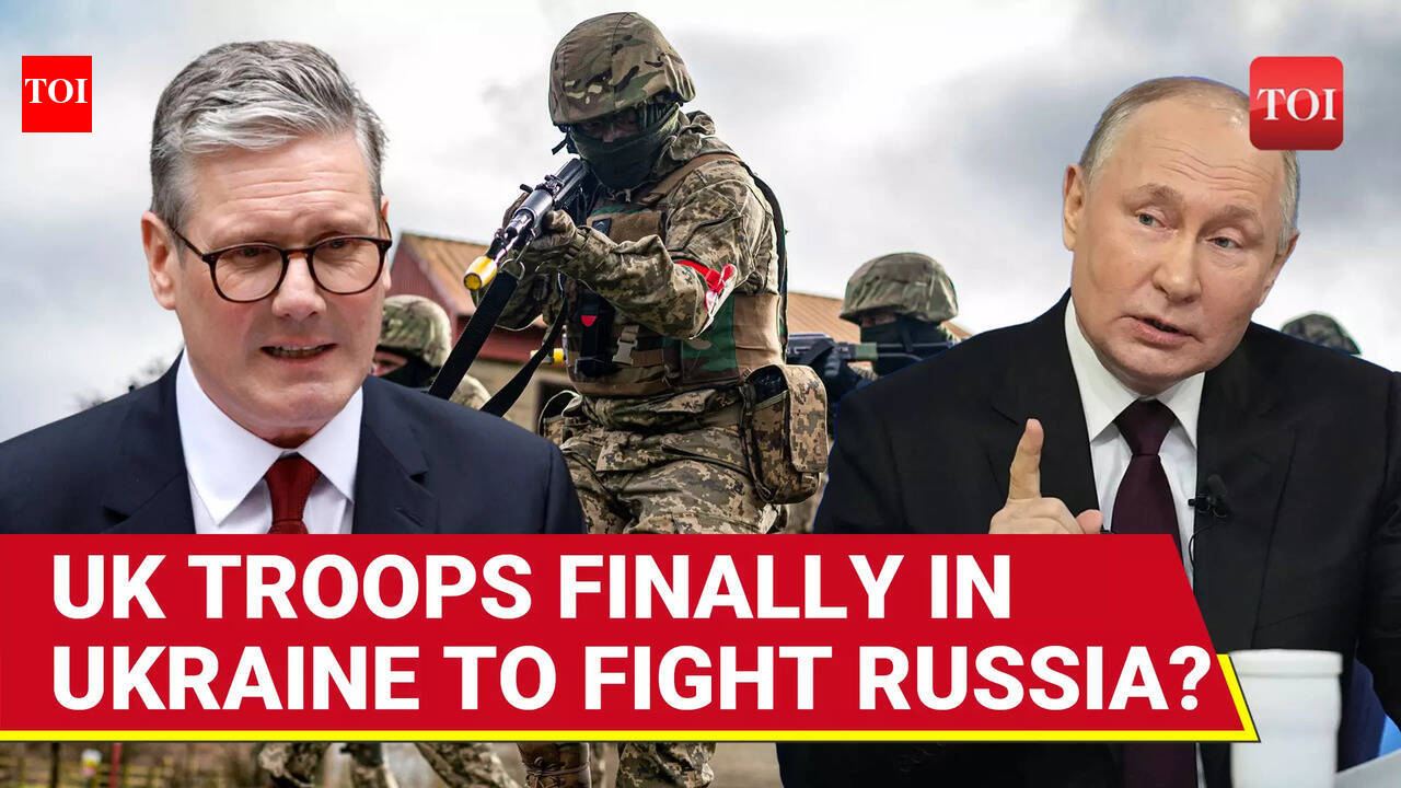UK PM Says Ready To Deploy British Troops In Ukraine; Slams Putin ...