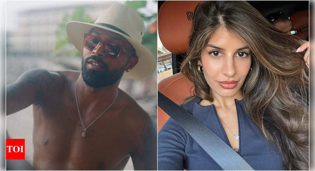 Hardik Pandya and Jasmin Walia share identical beach pictures after India vs Pakistan match, fans speculate whether they spent time together