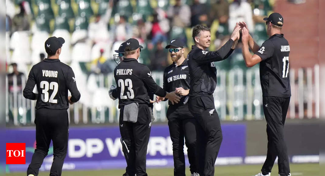 New Zealand, India book Champions Trophy semis berth; hosts Pakistan, Bangladesh knocked out | Cricket News – The Times of India