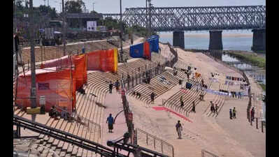 Dedicated sanitation personnel to clean bathing ghats in Vijayawada
