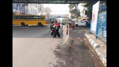 Trapped between ‘racing’ buses, 44-year-old run over at Exide