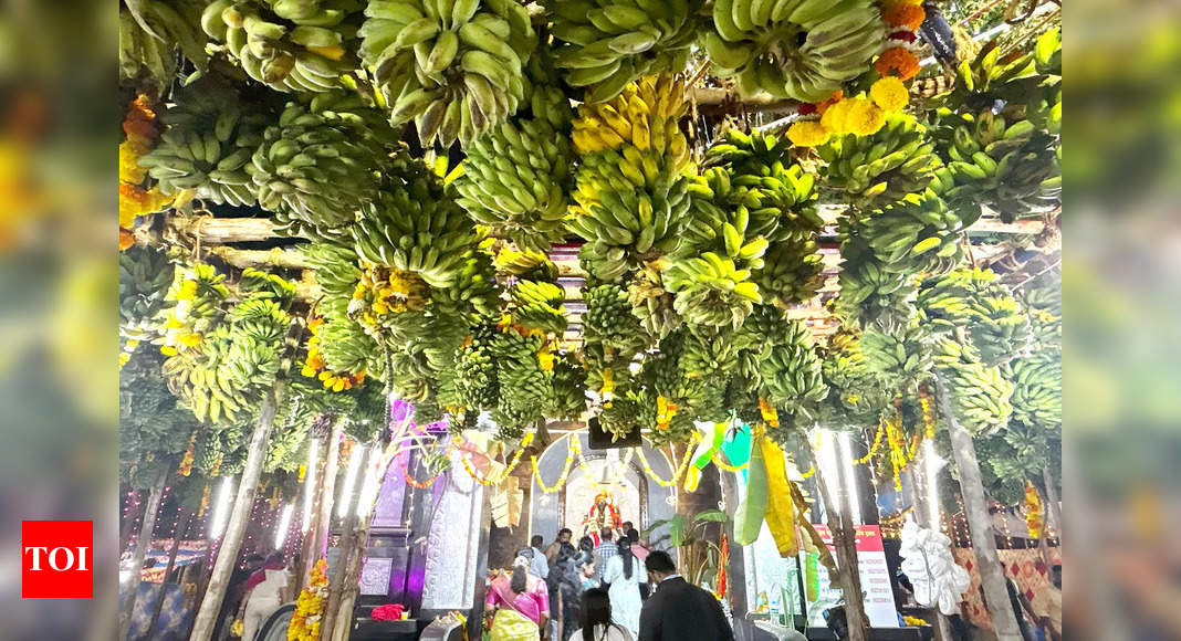 Bananas and devotion: Offering for fruitful prayers