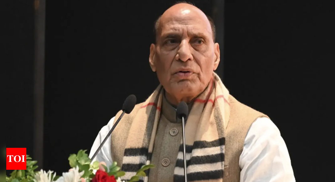 Be ambitious, turn disruptors, Rajnath Singh tells IIT students