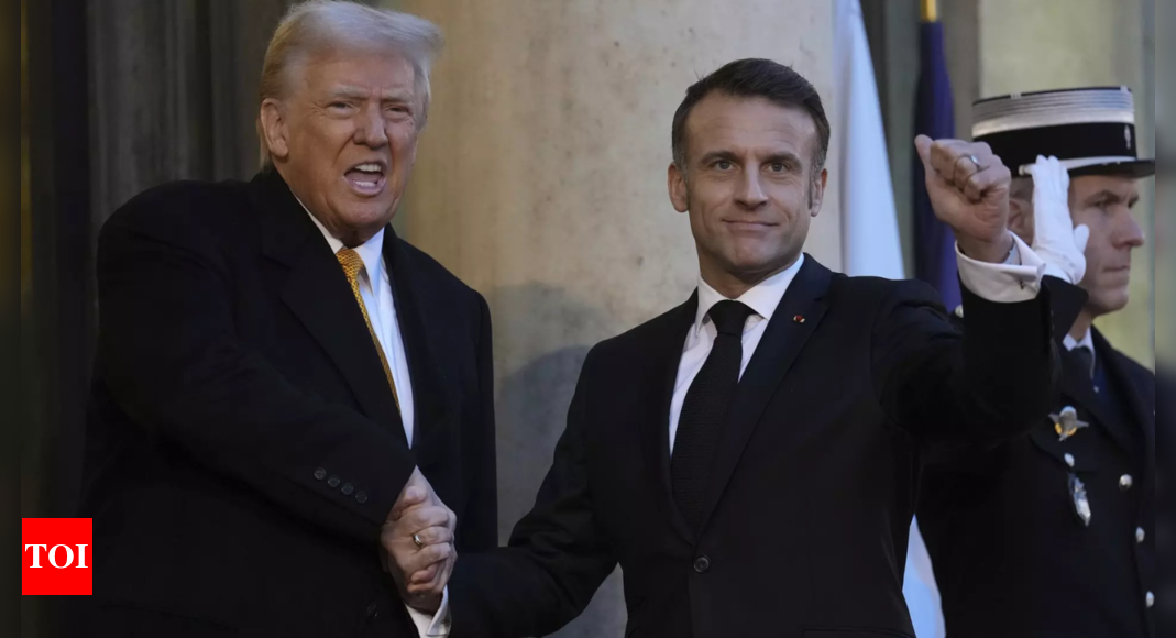 'You cannot have trade wars with China, Europe at the same time': Macron warns US, urges strong role in Ukraine peace