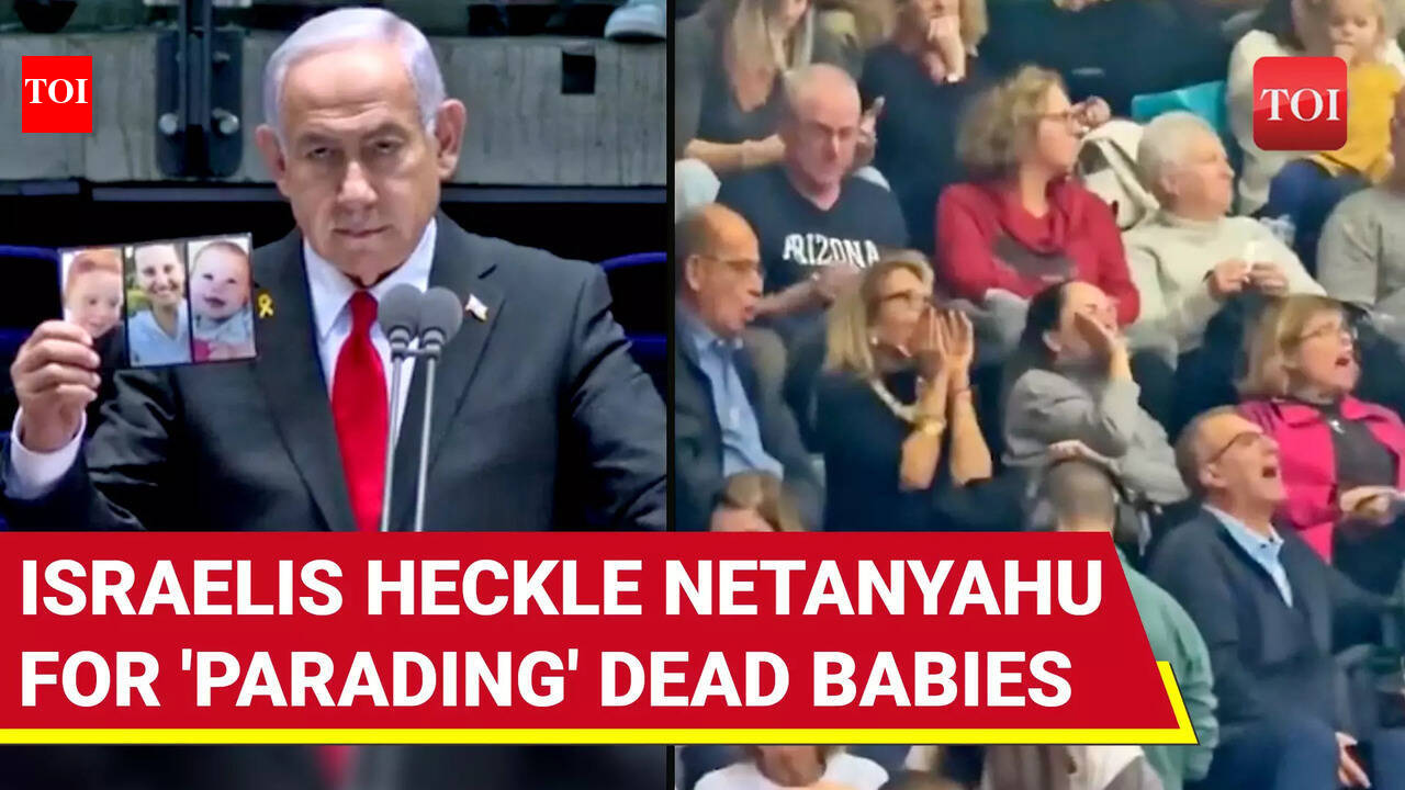 'Shame On You': Netanyahu Heckled By Israelis For His Failure To Save ...