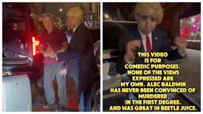 Alec Baldwin THREATENS Trump Impersonator over joke about him "murdering" Halyna Hutchins: 'I'll break your neck'