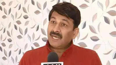 'Wo log chitr to lagate rahe lekin ...': BJP's Manoj Tiwari slams AAP amid Ambedkar, Bhagat Singh photo controversy