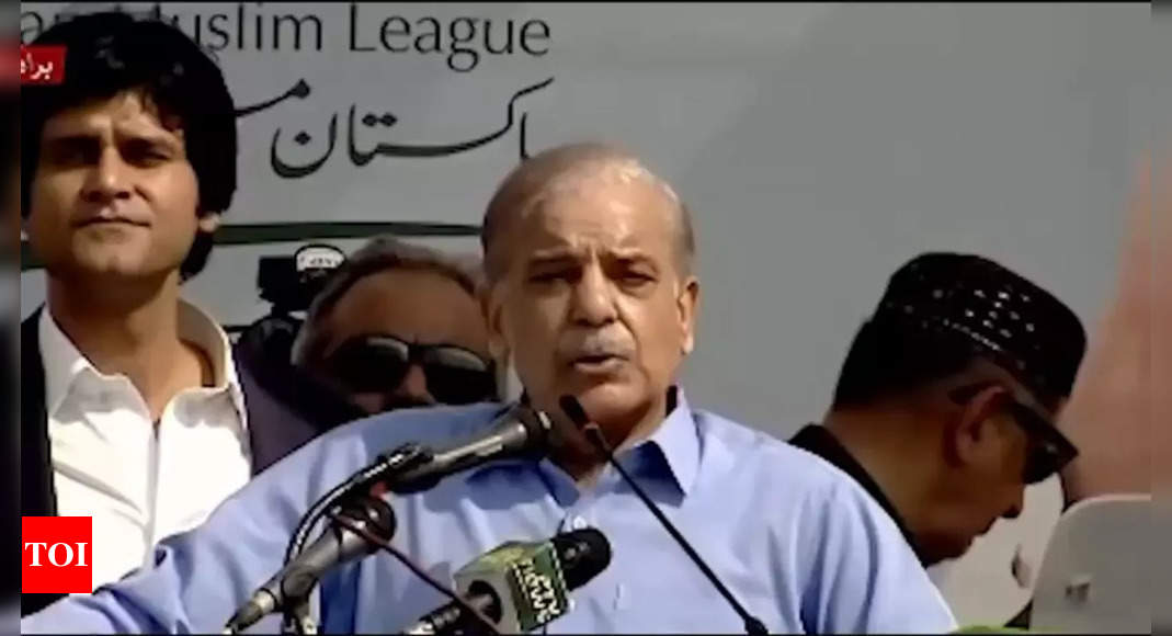 ‘We will defeat India’: Pakistan PM says his ‘name not Shehbaz Sharif’ if they don’t surpass India – The Times of India