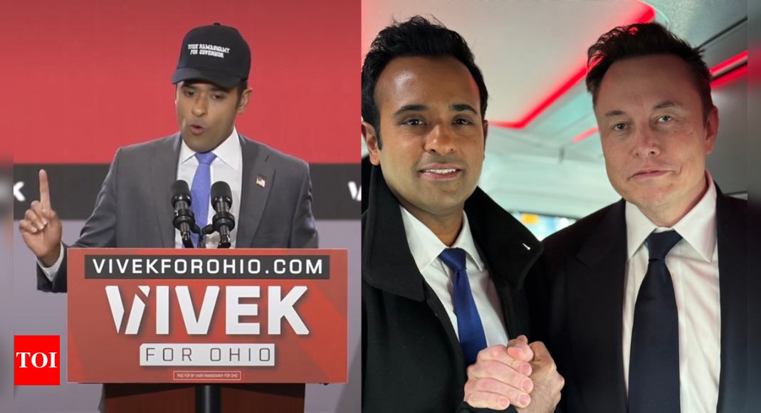 'You have my full endorsement!': Elon Musk backs former DOGE partner Vivek Ramaswamy running for Ohio governor