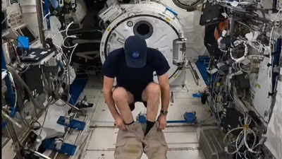 NASA astronaut shares the funniest way to wear pants in zero gravity – video goes viral