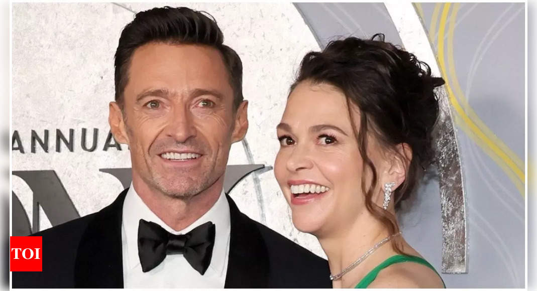 Sutton Foster struggles with spotlight as her relationship with Hugh Jackman gets public attention