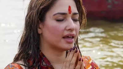 Tamannaah Bhatia 'feels the power of spirituality' as she takes a holy dip at the Maha Kumbh