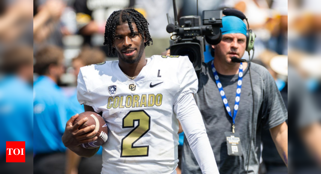 The New York Giants Vie For Colorado Buffaloes QB Shedeur Sanders