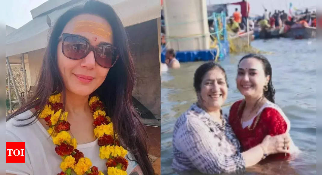 'Magical, heartwarming & bit sad': Preity Zinta after taking 3rd holy dip in Maha Kumbh