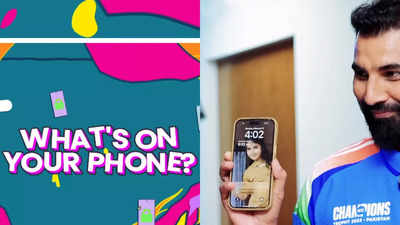 Watch: What's inside the phones of Hardik, Shami, Iyer, Jadeja