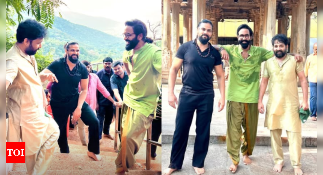 Vishnu Manchu seeks blessings at Tirumala temple