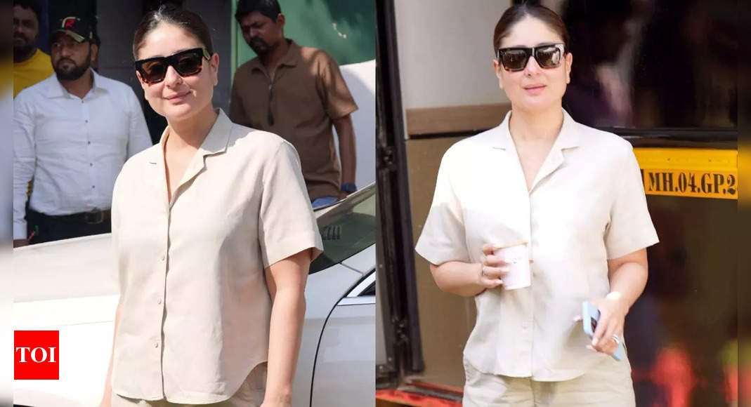 Kareena Kapoor Khan's chic monochrome outfit is effortless style for any occasion