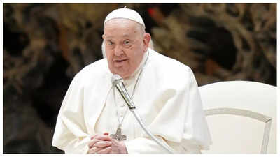Pope Francis sitting upright in armchair, still in 'critical but stable' condition