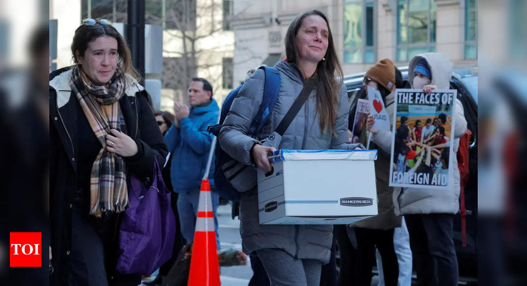 Locked out and escorted: Fired USAID staff get 15 mins to grab their belongings