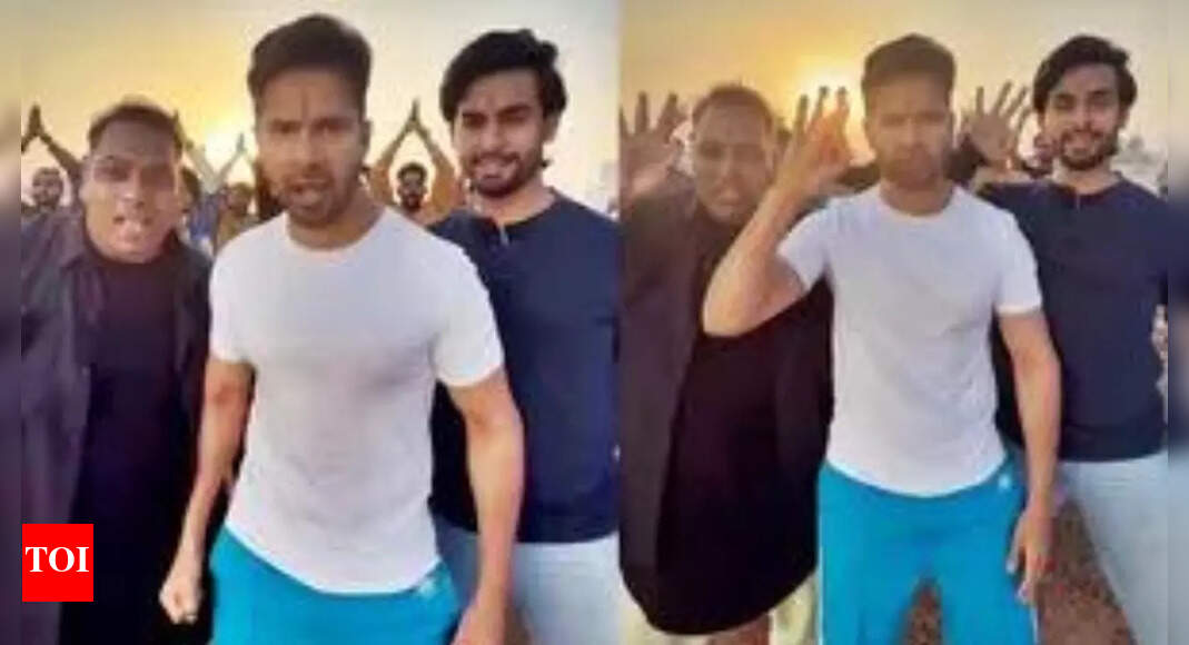 Ganesh Acharya and Varun Dhawan pay tribute to Lord Shiva with song 'Shivoham'